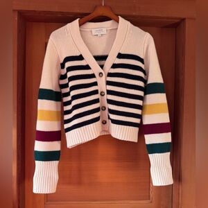 La Ligne Mini Marin Striped Cardigan, EUC, M